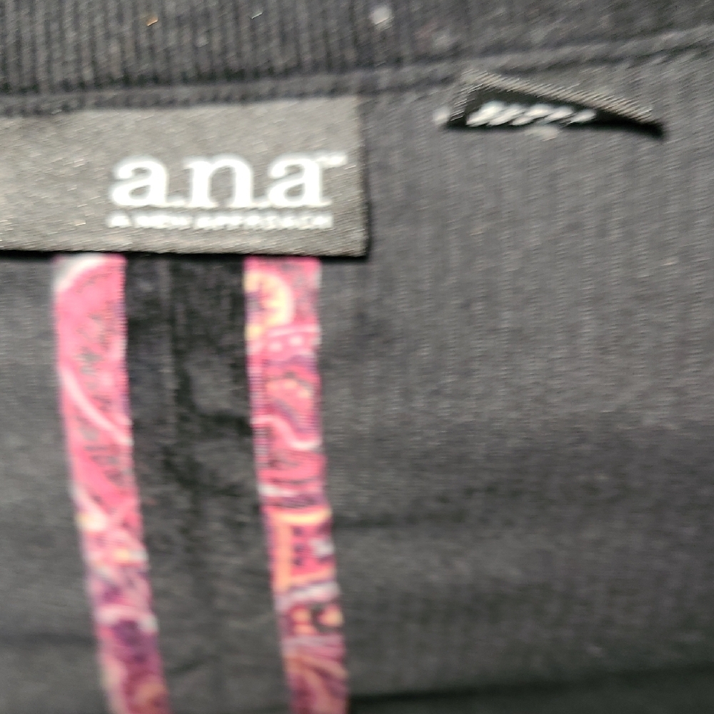 a.n.a Corduroy Black Blazer with Button Accents - Picture 5 of 10